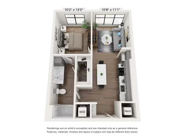 A1 1503 floor plan