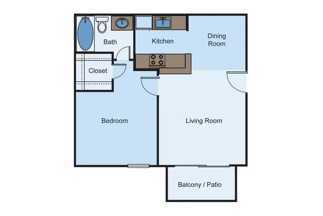 A1 1009 floor plan