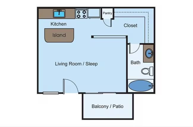 Unit 1014 1014 floor plan