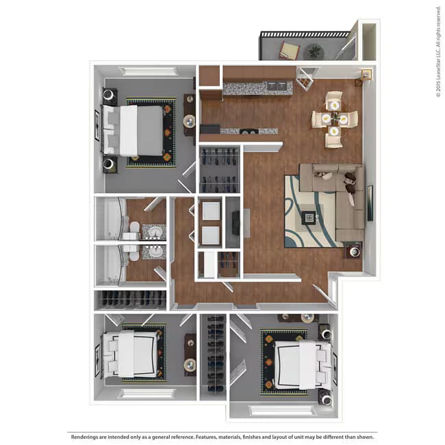 C1 1-1012 floor plan