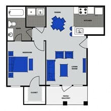 A1 0802 floor plan
