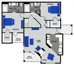 B2 0708 floor plan