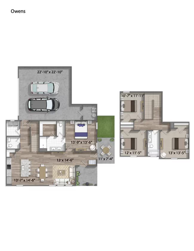 Unit 972RW 972RW floor plan