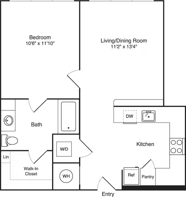 Unit 1-119 1-119 floor plan