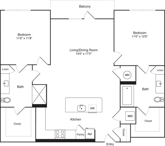 B1 1-186 floor plan