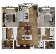 B2 005-5111 floor plan