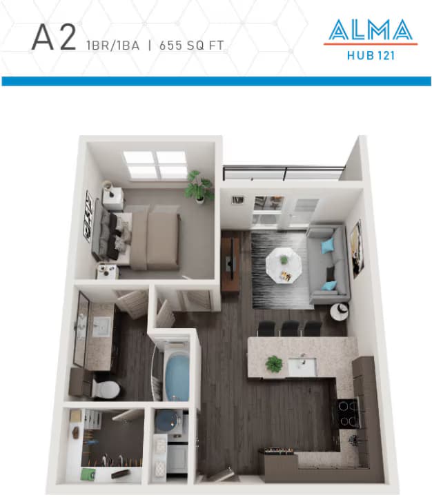 Unit 207 207 floor plan