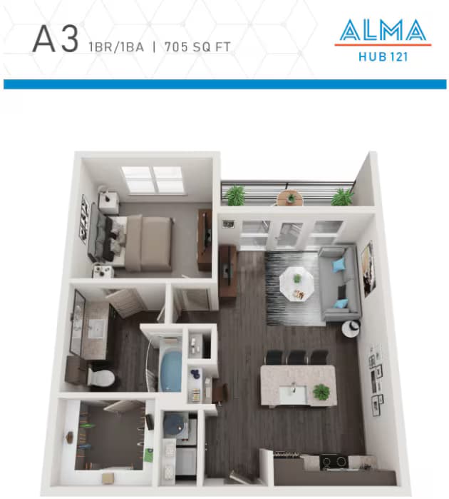 Unit 166 166 floor plan
