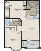 Aberdeen 21206 floor plan