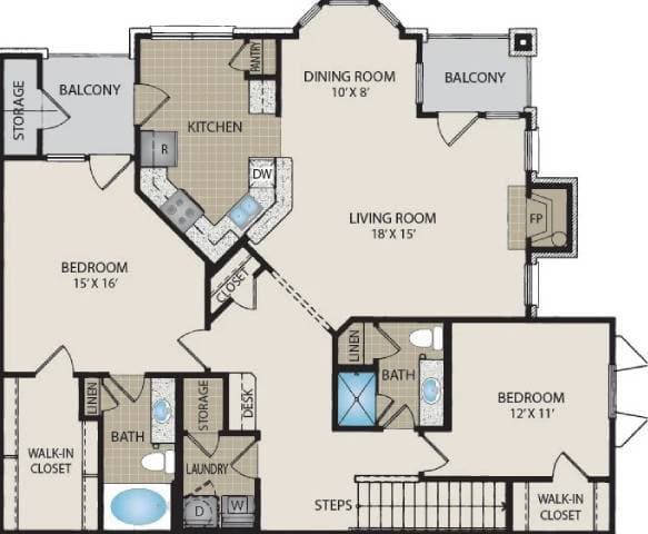 Bellaire II 23204 floor plan
