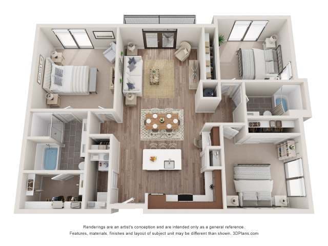 Unit 8301 8301 floor plan