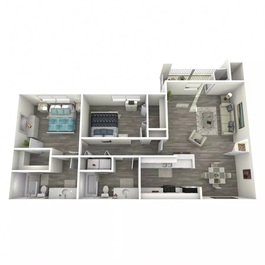 Unit 04204 04204 floor plan