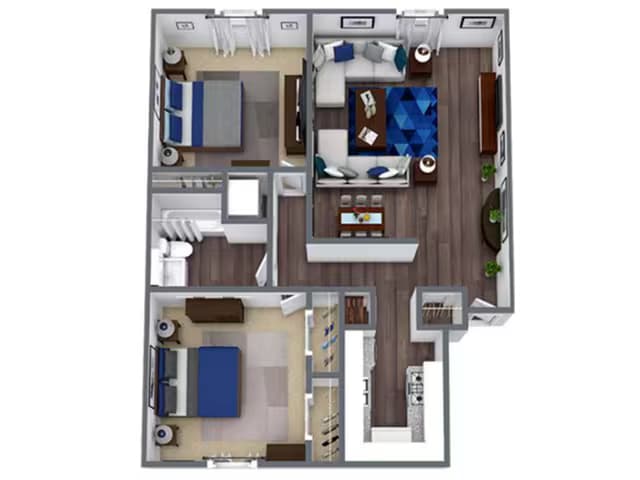 Unit 2330-2117 2330-2117 floor plan