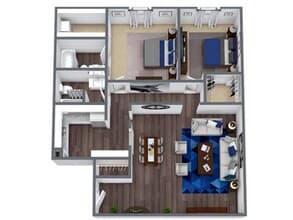 B2 2422-2234 floor plan
