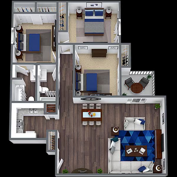 C2 2450-2524 floor plan