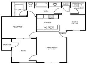 A4 0203 floor plan