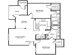 D1 1507 floor plan