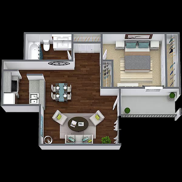 Unit 19-A1092 19-A1092 floor plan