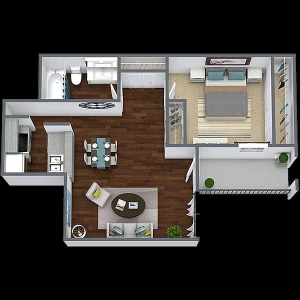 Unit 19-A2091 19-A2091 floor plan