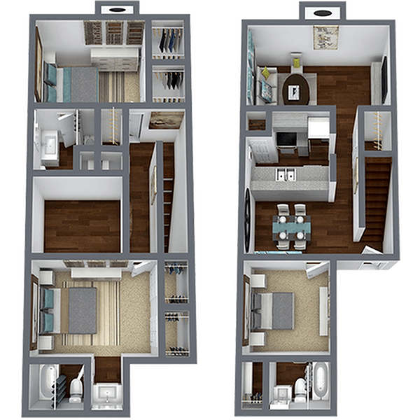 Unit 24-B1061 24-B1062 floor plan