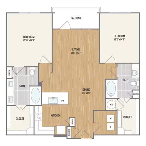 Unit 203 203 floor plan