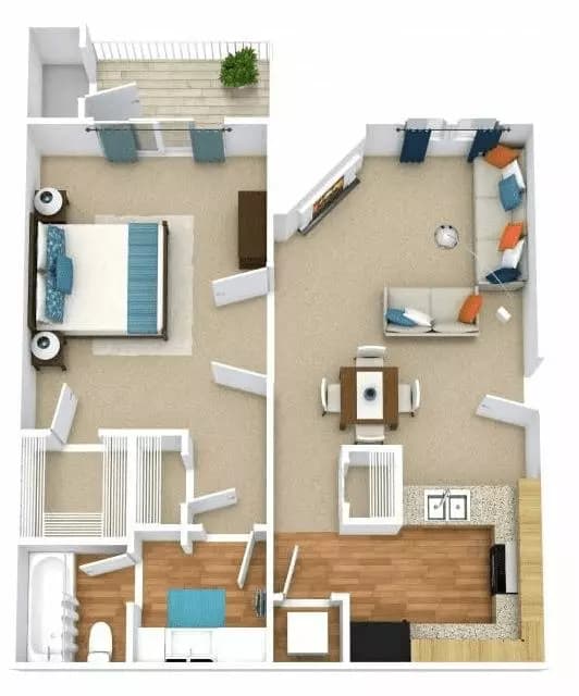 Unit L305 L305 floor plan