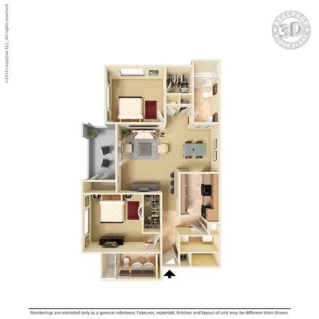 Unit 1417 1417 floor plan