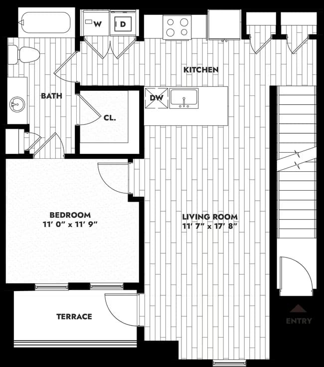 1B 9303 floor plan