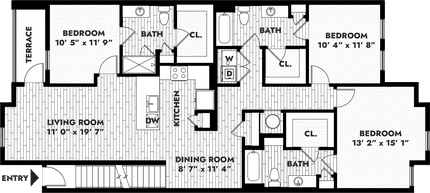 3B 10303 floor plan