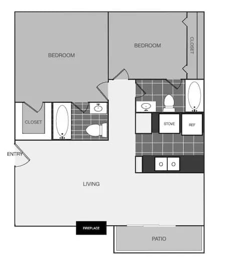 B1 348 floor plan