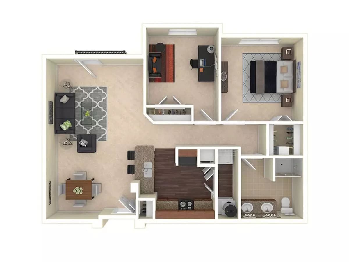 B1 - Viceroy 1206 floor plan