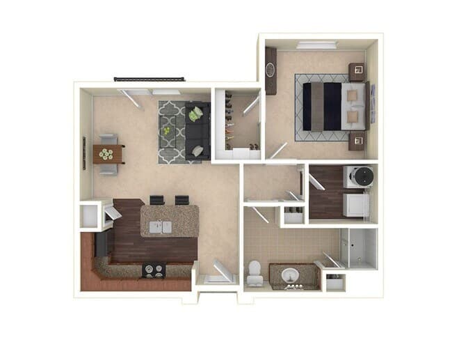 A1 - Viceroy 1243 floor plan