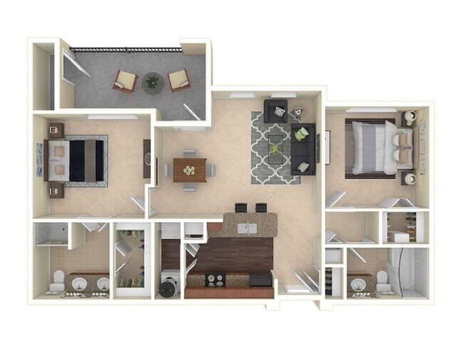 B2 - Viceroy 1233 floor plan