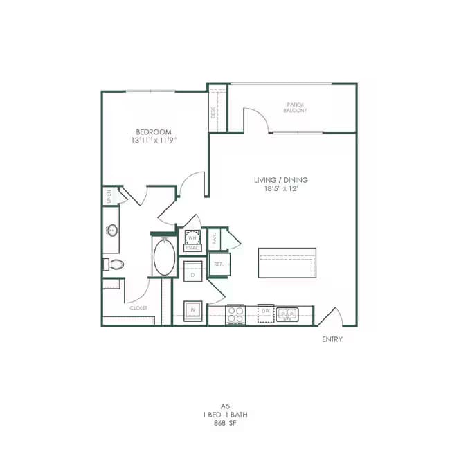 A5 13304 floor plan