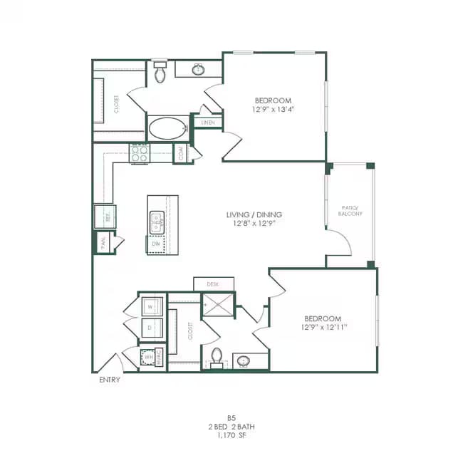B5 9302 floor plan