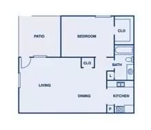 A floor plan