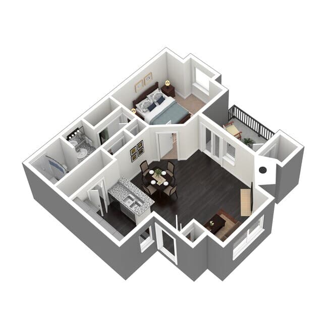 Unit 1923 1923 floor plan
