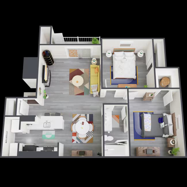 Unit 2003 2003 floor plan