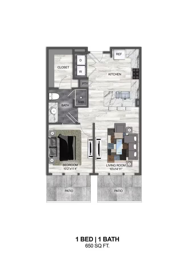 A2 1144 floor plan