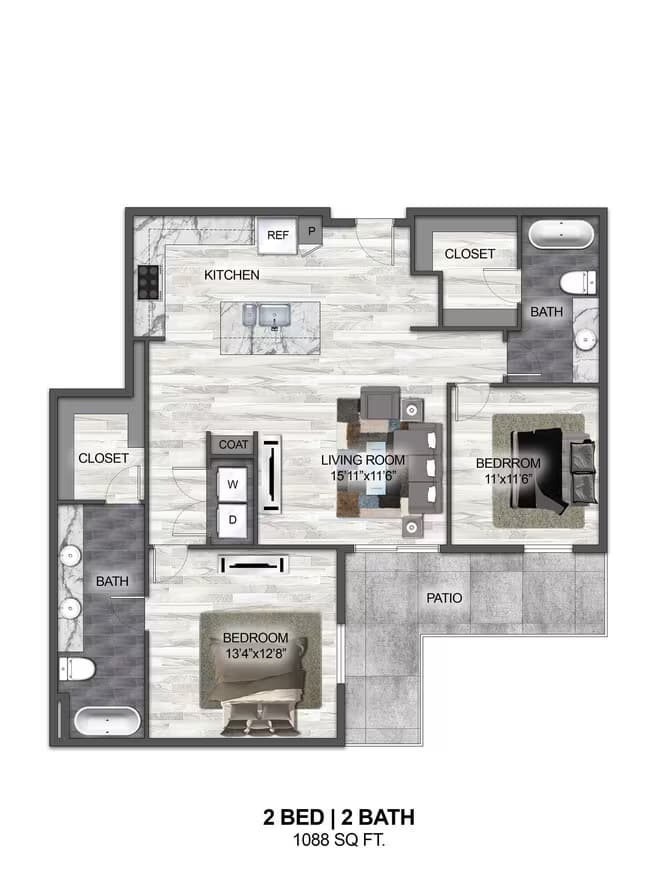 B2 6131 floor plan