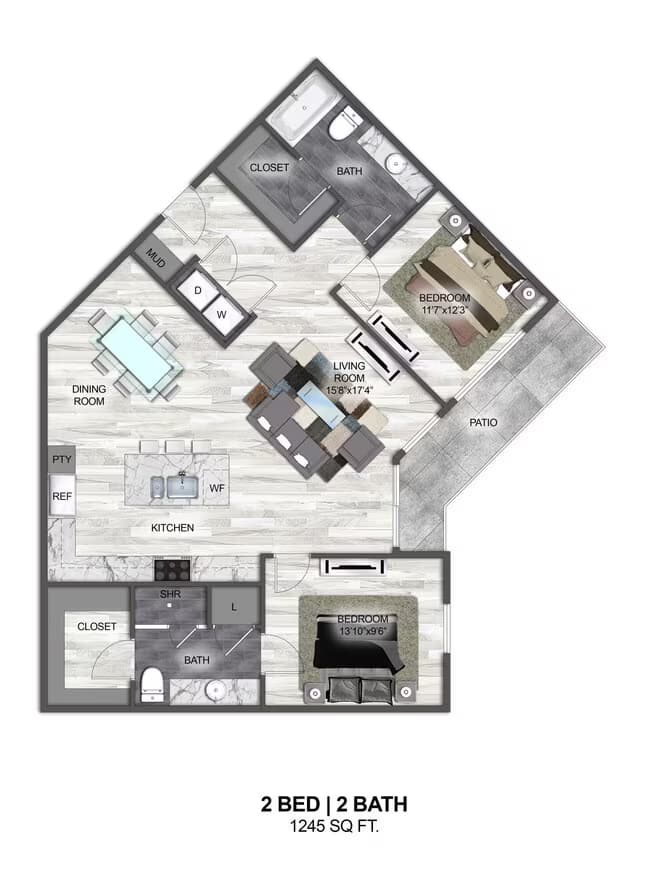 Unit 3241 3241 floor plan