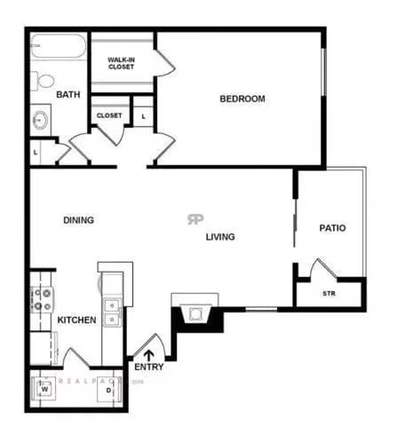 A1 1405 floor plan