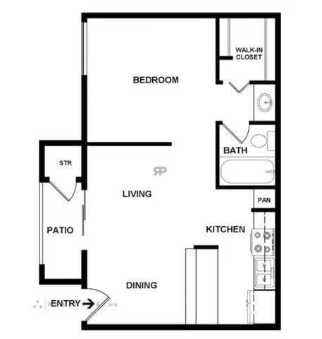 Unit 1422 1422 floor plan
