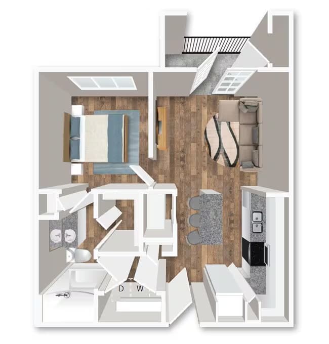 Unit 1408 1408 floor plan