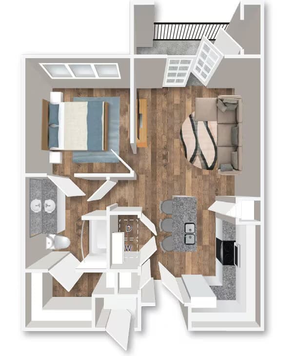 Unit 1304 1304 floor plan