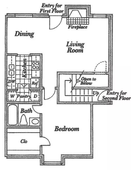 Unit 105 105 floor plan