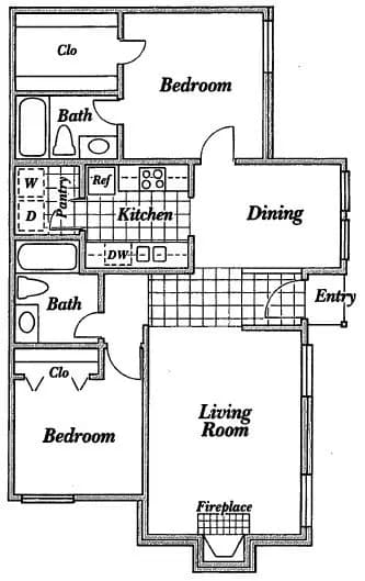 Unit 133 133 floor plan