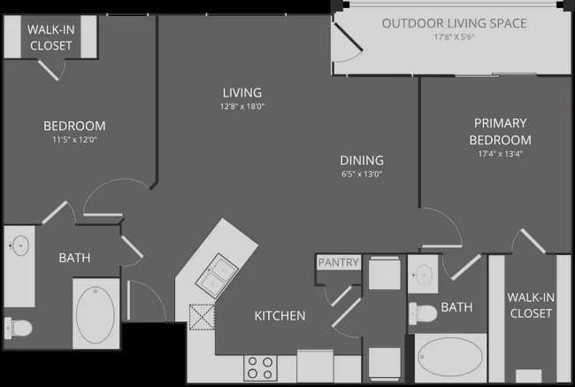 Unit 11207 11207 floor plan