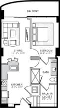 Tower Residence 4 1504 floor plan