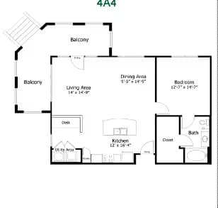 Oaks 4.A4 0417 floor plan